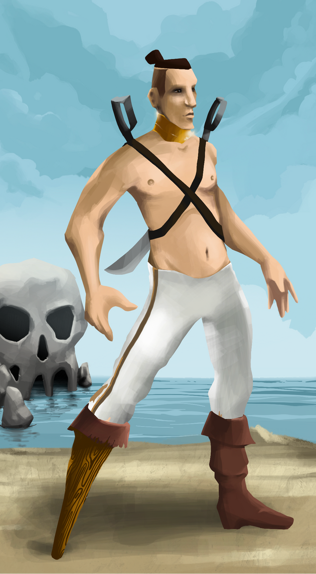 AlgoSeas Pirate #989 NFT on Algorand