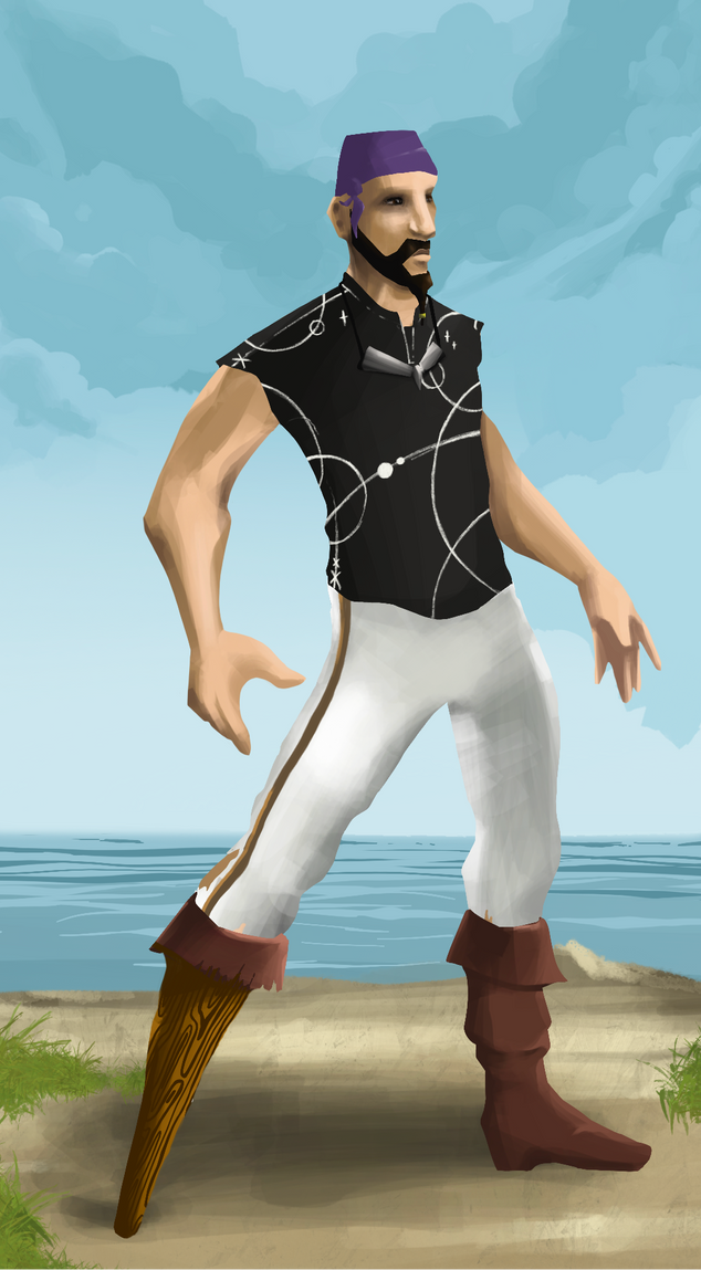 AlgoSeas Pirate #9918 NFT on Algorand