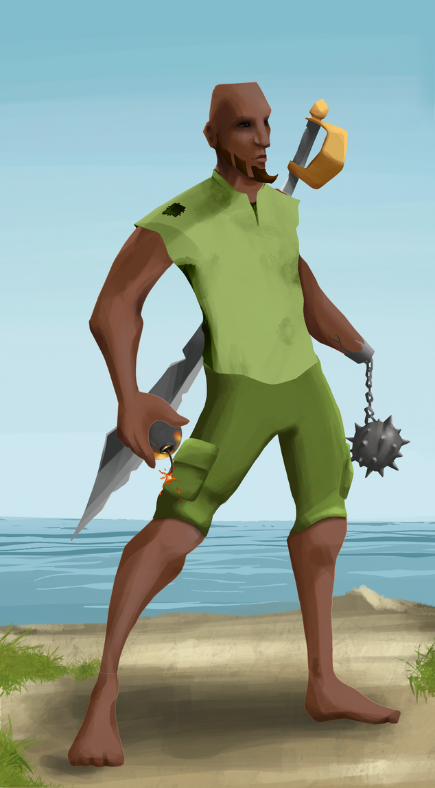 AlgoSeas Pirate #9928 NFT on Algorand