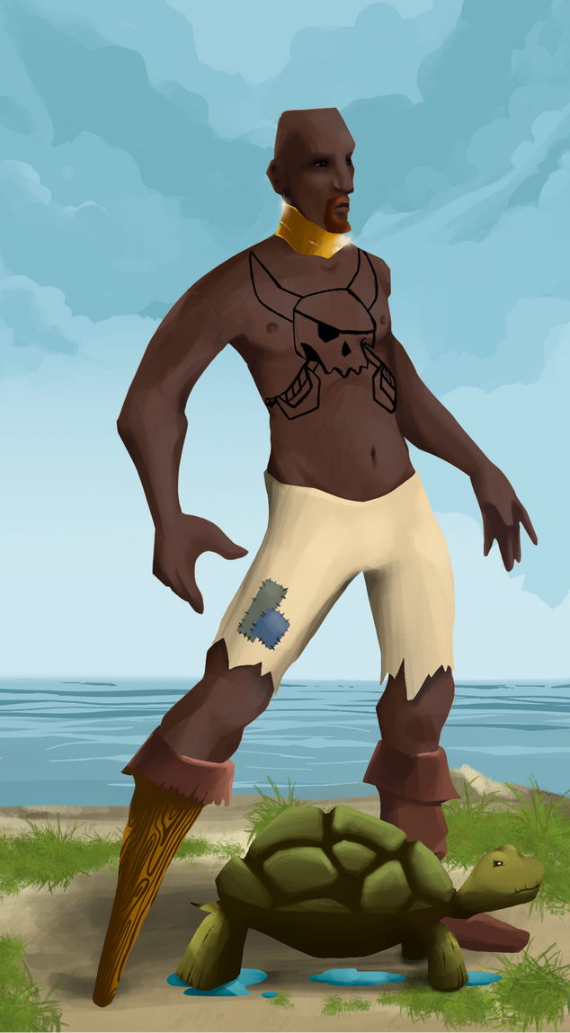 AlgoSeas Pirate #9929 NFT on Algorand