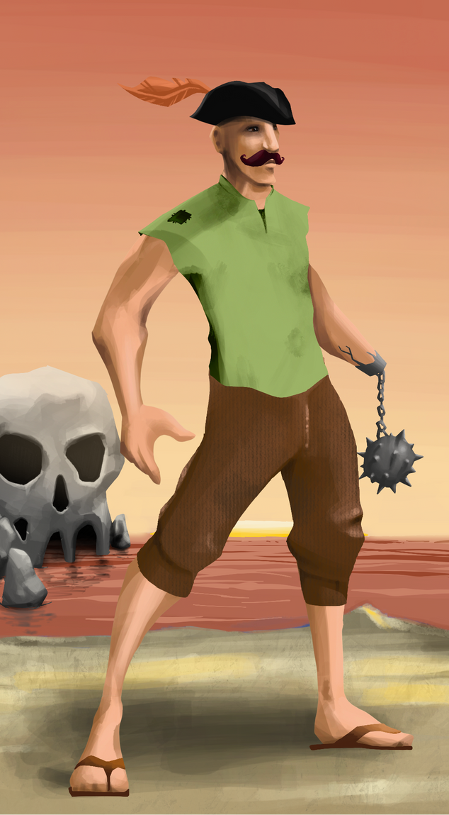 AlgoSeas Pirate #9930 NFT on Algorand