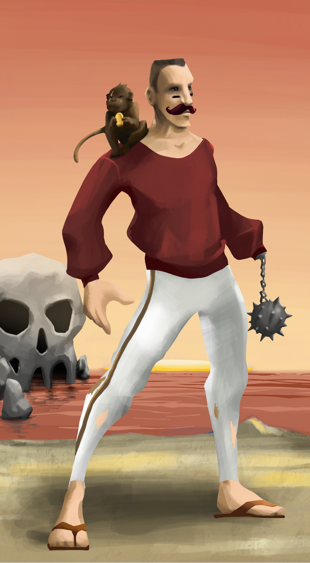 AlgoSeas Pirate #9932 NFT on Algorand