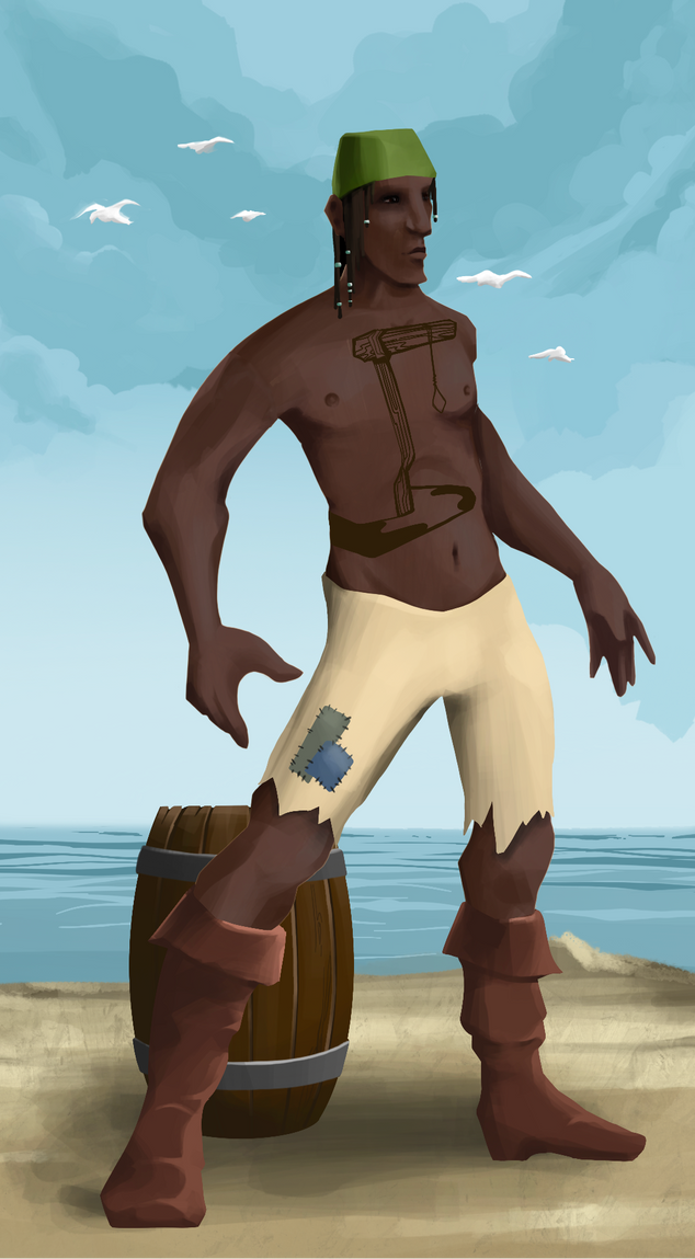 AlgoSeas Pirate #9934 NFT on Algorand