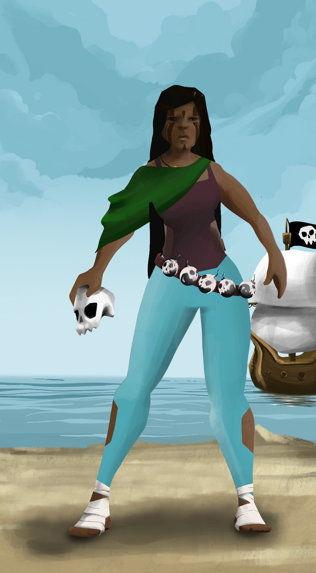 AlgoSeas Pirate #9954 NFT on Algorand