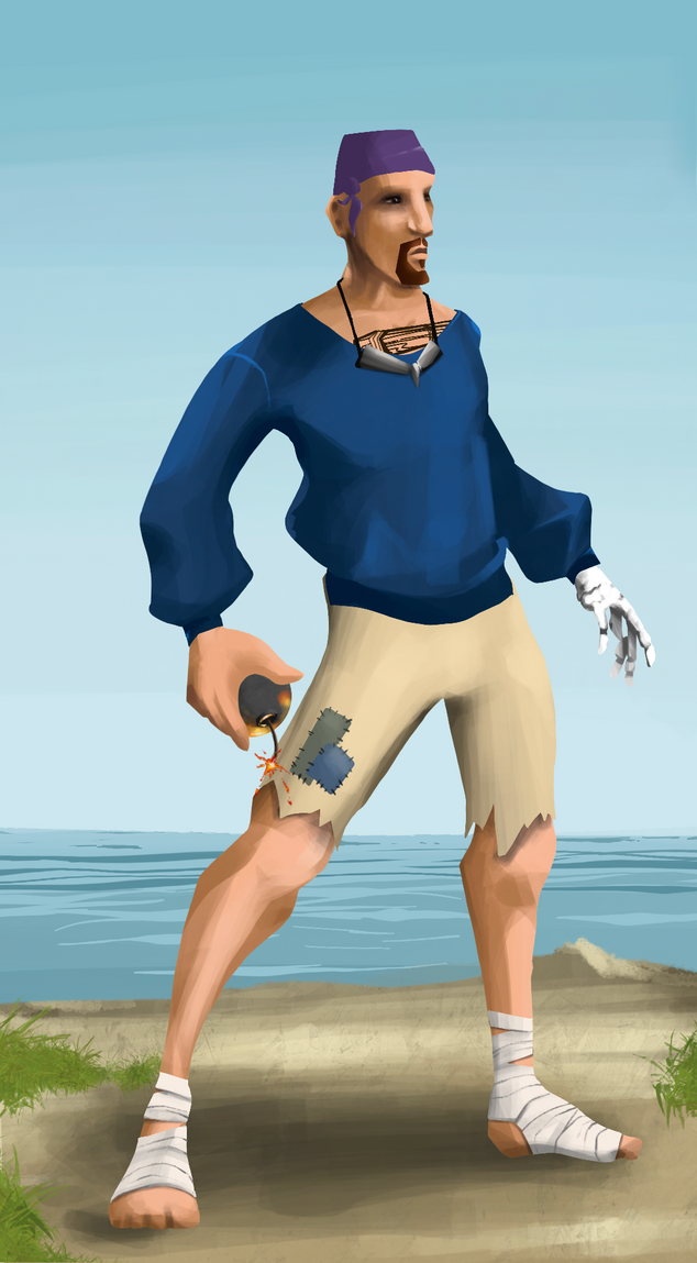 AlgoSeas Pirate #9962 NFT on Algorand