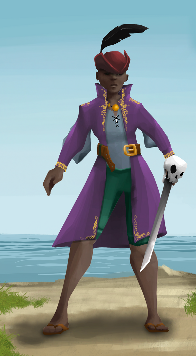 AlgoSeas Pirate #9963 NFT on Algorand