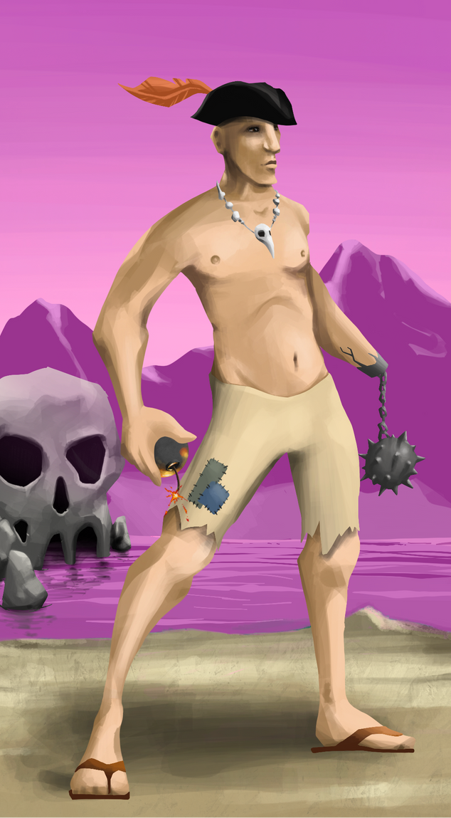 AlgoSeas Pirate #9976 NFT on Algorand