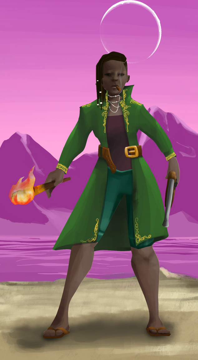 AlgoSeas Pirate #9984 NFT on Algorand