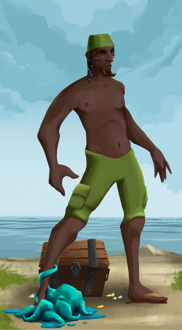 AlgoSeas Pirate #9987 NFT on Algorand