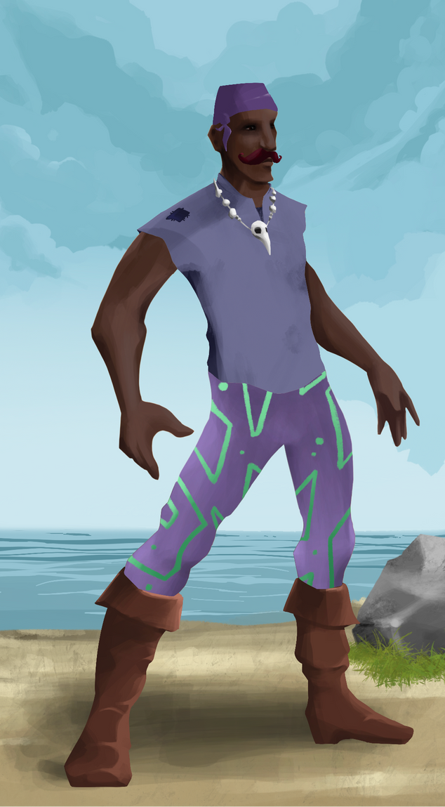 AlgoSeas Pirate #9993 NFT on Algorand